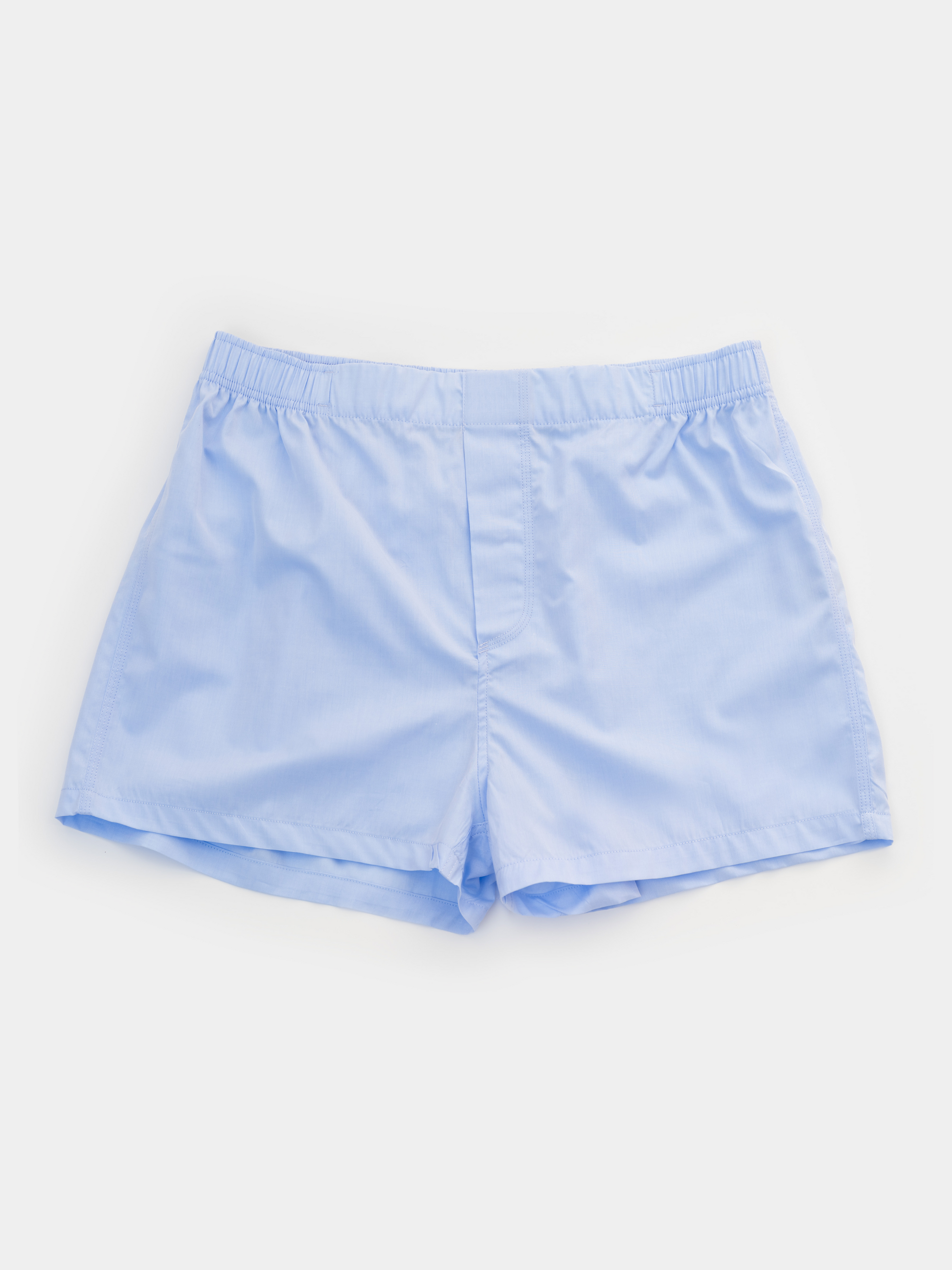 Classic Pima Cotton Boxer Shorts Sky Blue